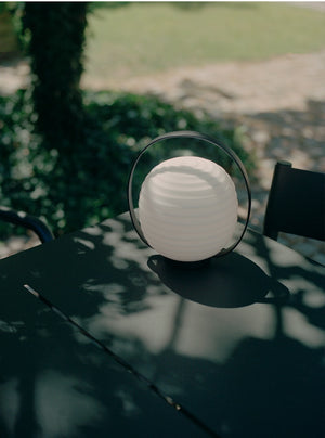 Lantern Portable Table White