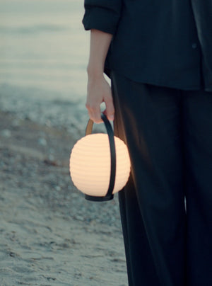 Lantern Portable Table White