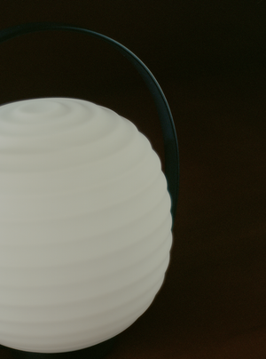 Lantern Portable Table White