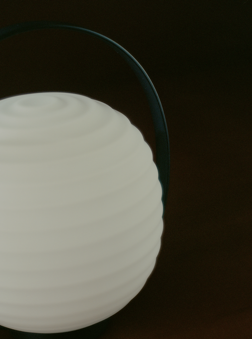 Lantern Portable Table White