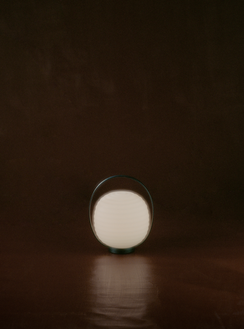 Lantern Portable Table White