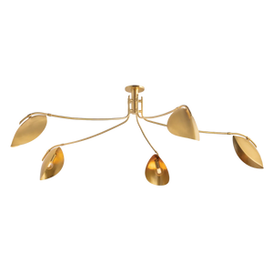 Avondale Flush Mount Brass