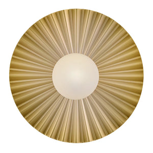 Stevie Medium Flush Mount - Sconce Brass