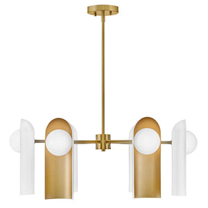 Zuri Chandelier White
