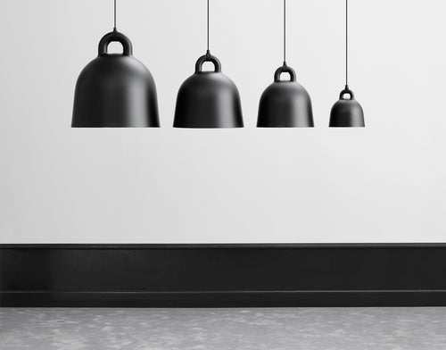 Bell Pendant Large Black