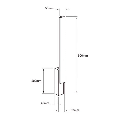 Jurex Lámpara Pared Luz Cálida