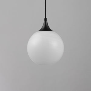 Neve Single Pendant Black