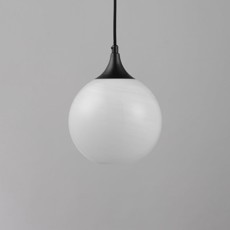 Neve Single Pendant Black