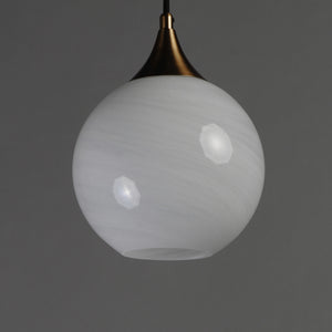 Neve Single Pendant Brass