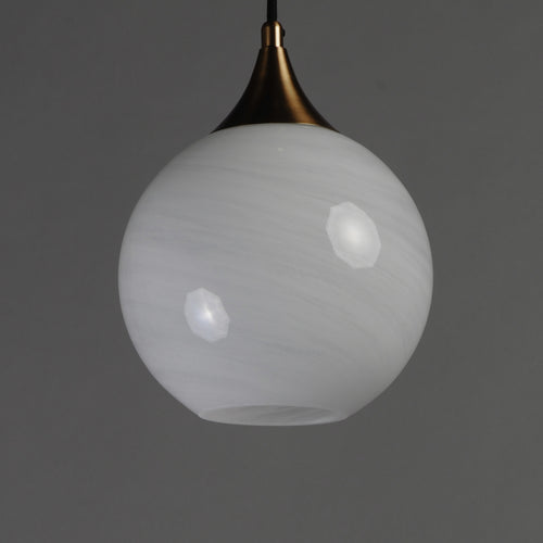 Neve Single Pendant Brass