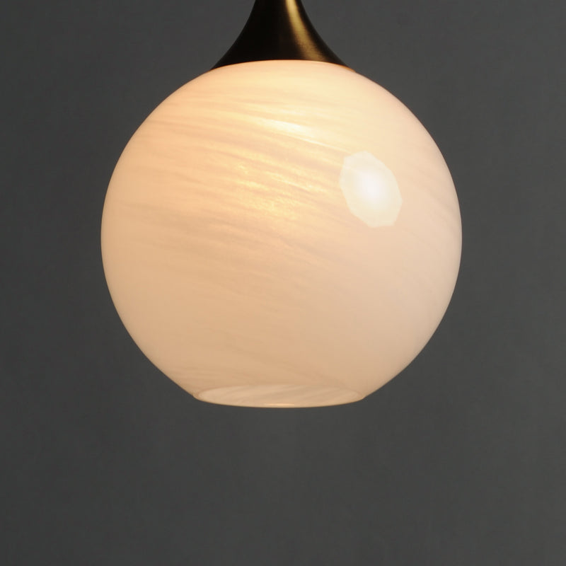 Neve Single Pendant Brass