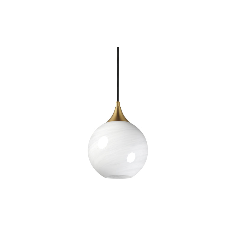 Neve Single Pendant Brass