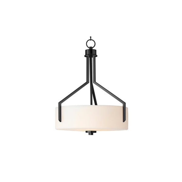 Dart 3 Light Pendant Black