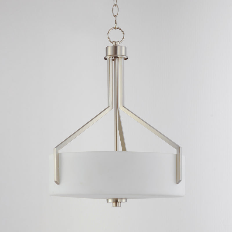 Dart 3 Light Pendant Nickel