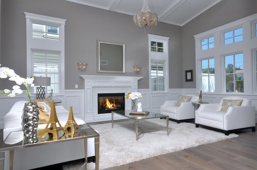 Chantilly 6 Light Chandelier Nickel