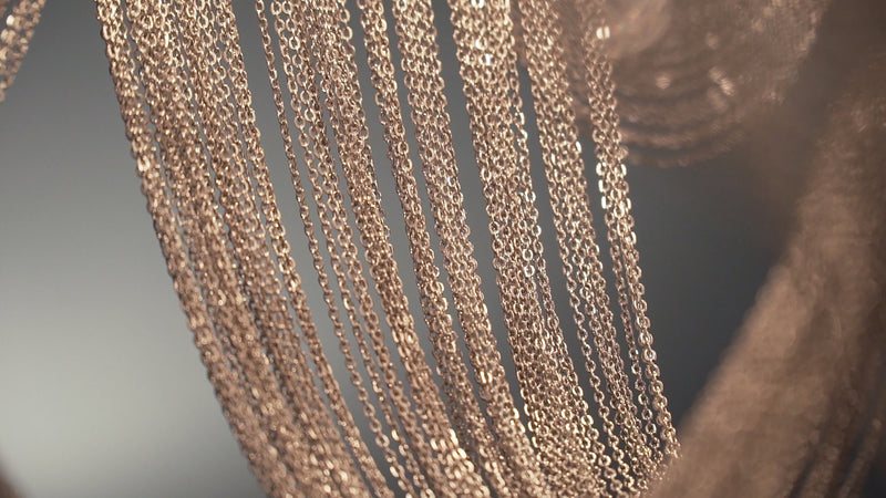 Chantilly 6 Light Chandelier Nickel