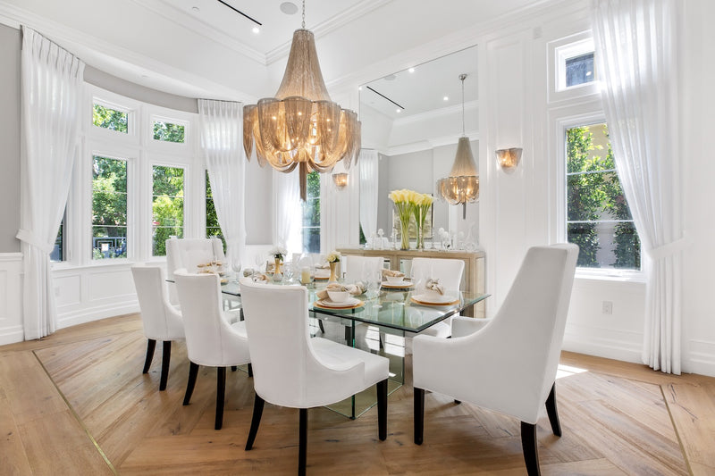 Chantilly 14 Light Chandelier Nickel