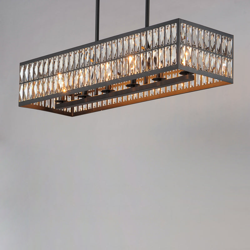 Madeline 6 Light Linear Pendant