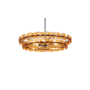 Loren 8 Light Chandelier Bronze