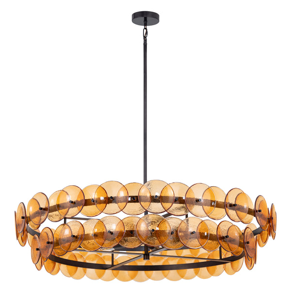 Loren 8 Light Chandelier Bronze