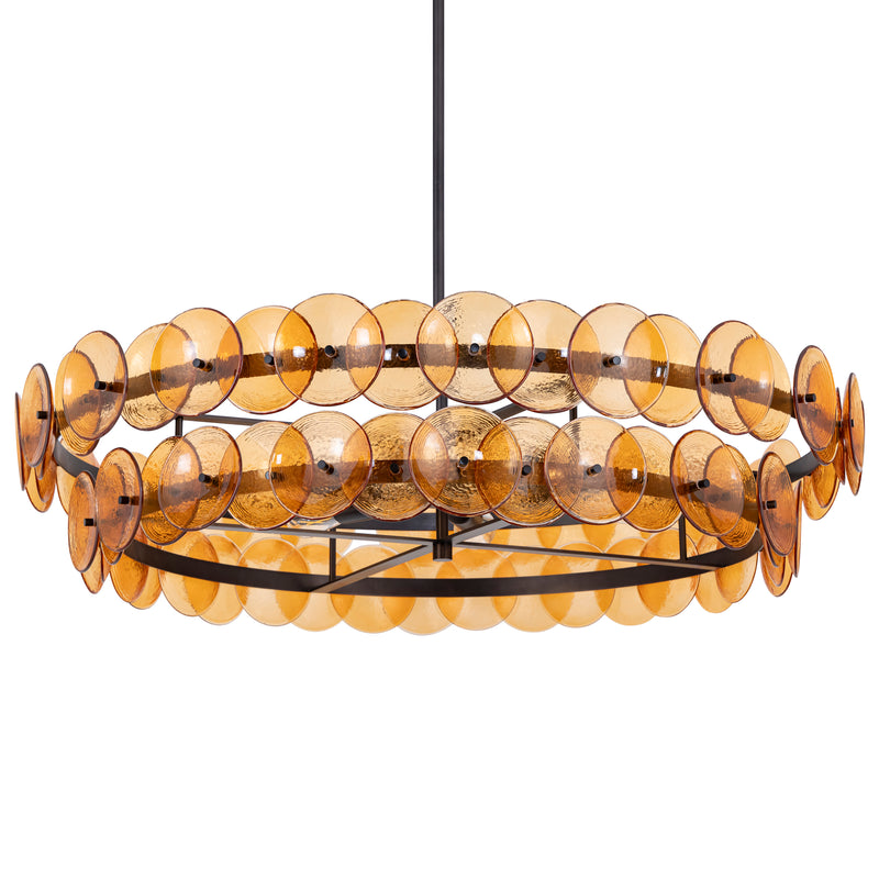 Loren 8 Light Chandelier Bronze