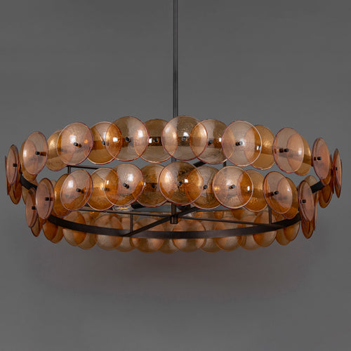 Loren 8 Light Chandelier Bronze