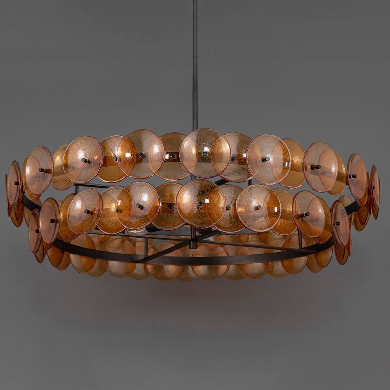 Loren 8 Light Chandelier Bronze