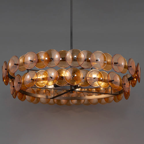 Loren 8 Light Chandelier Bronze