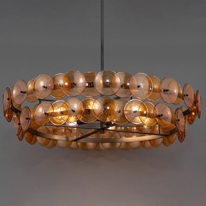 Loren 8 Light Chandelier Bronze