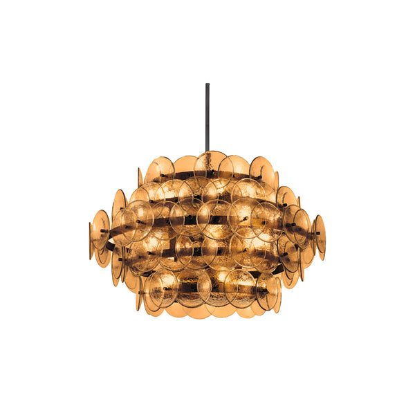 Loren 12 Light Chandelier Bronze