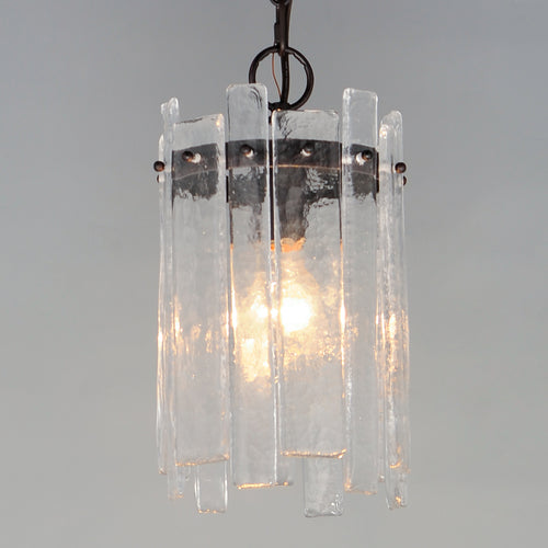 Warren 1 Light Pendant Dark Bronze