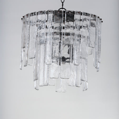 Warren 4 Light Semi Flush/ Pendant Dark Bronze