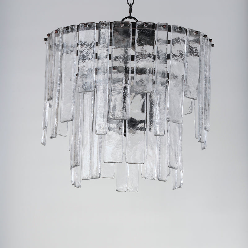 Warren 4 Light Semi Flush/ Pendant Dark Bronze