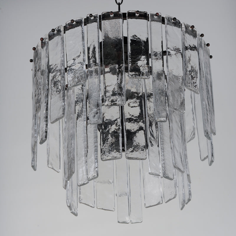 Warren 4 Light Semi Flush/ Pendant Dark Bronze