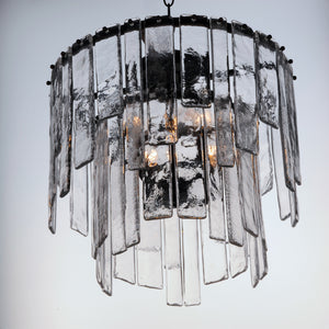 Warren 4 Light Semi Flush/ Pendant Dark Bronze