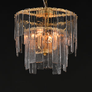 Warren 4 Light Semi Flush/ Pendant Gold