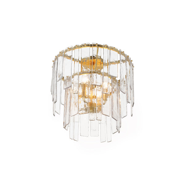 Warren 4 Light Semi Flush/ Pendant Gold
