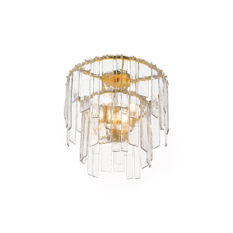 Warren 4 Light Semi Flush/ Pendant Gold