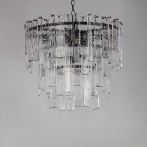Warren 9 Light Pendant Dark Bronze