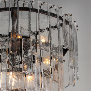 Warren 9 Light Pendant Dark Bronze