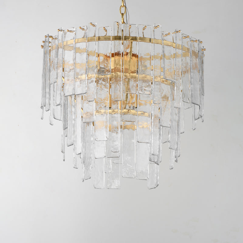 Warren 9 Light Pendant Gold