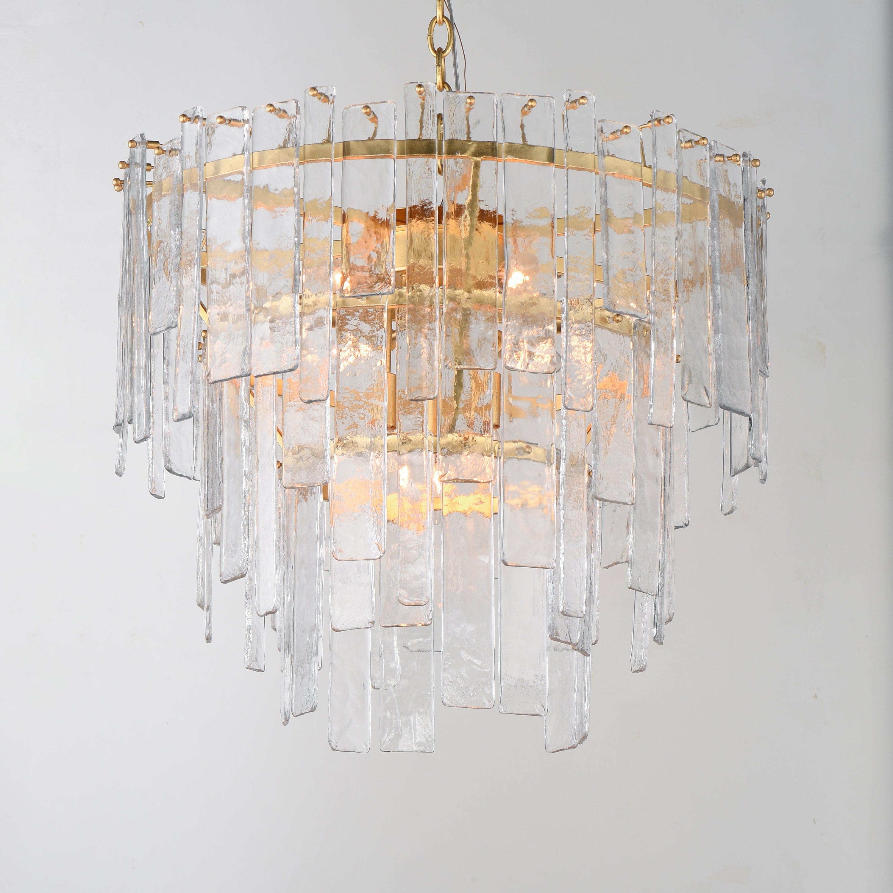 Warren 9 Light Pendant Gold