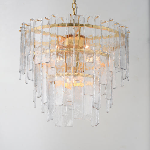 Warren 9 Light Pendant Gold