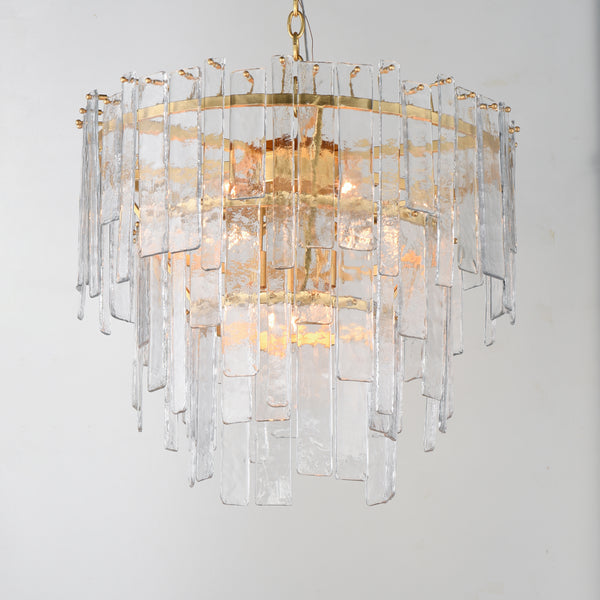 Warren 9 Light Pendant Gold