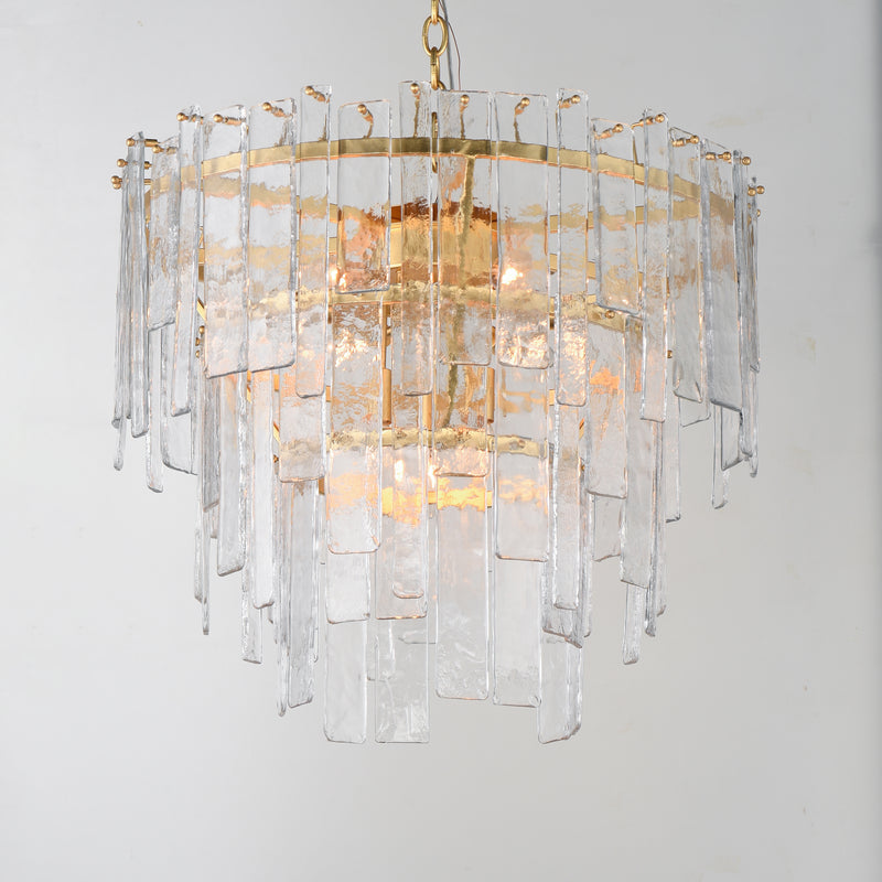 Warren 9 Light Pendant Gold