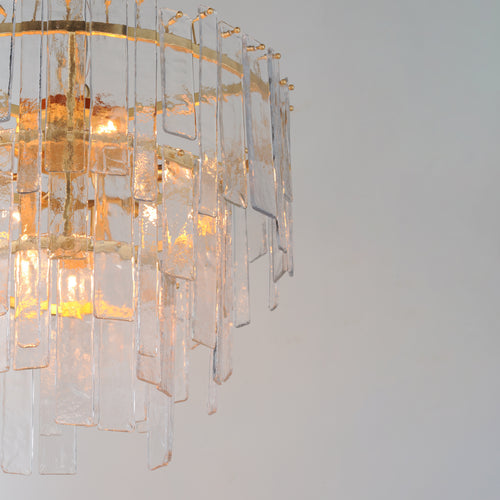 Warren 9 Light Pendant Gold