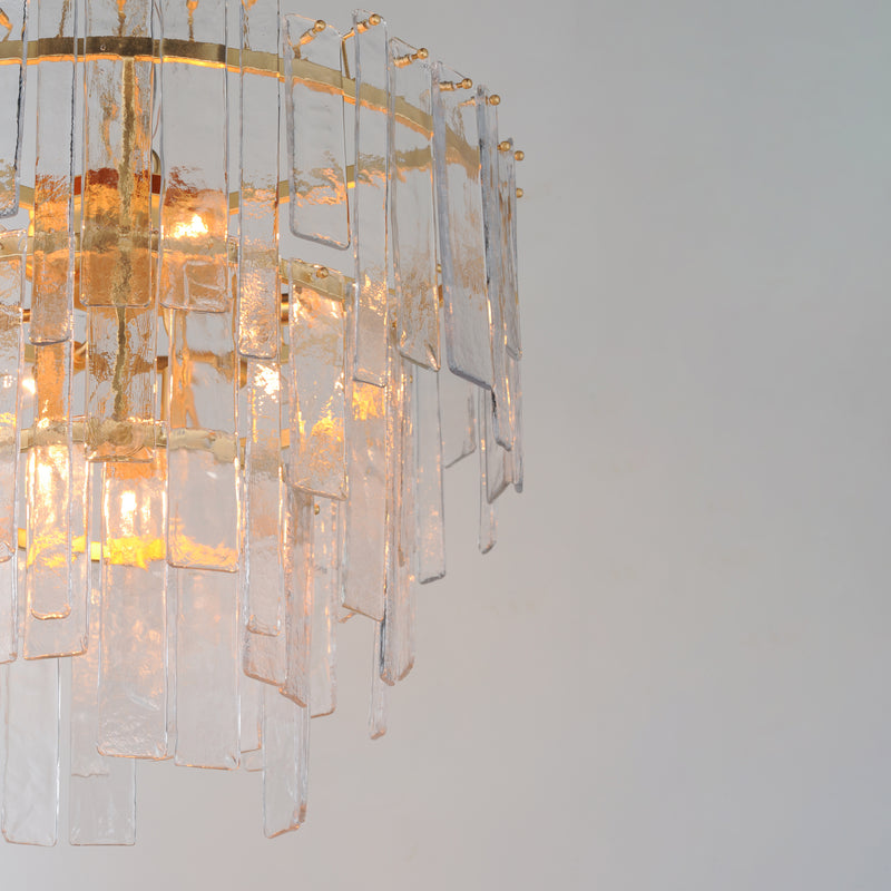 Warren 9 Light Pendant Gold