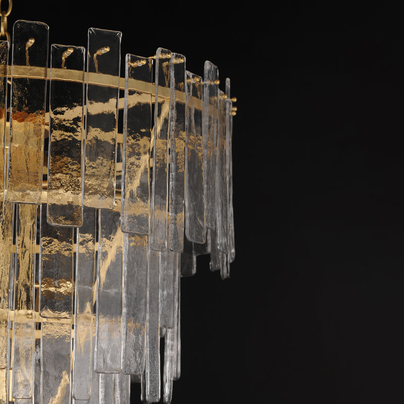 Warren 9 Light Pendant Gold