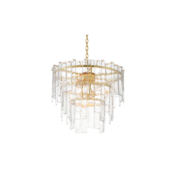 Warren 9 Light Pendant Gold