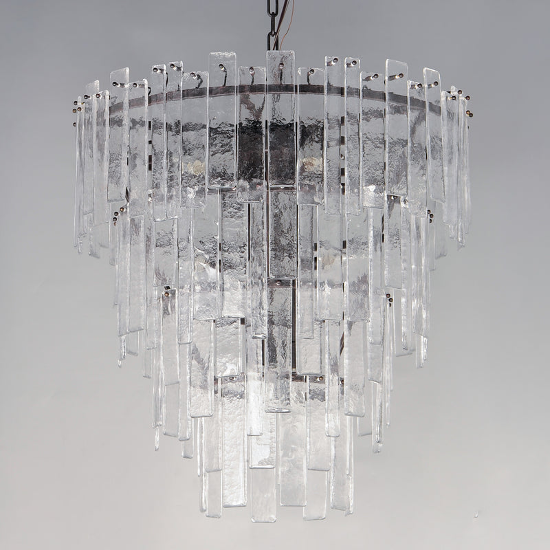 Warren 12 Light Pendant Dark Bronze